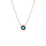 Matix Round necklace pave