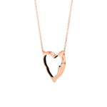Venus heart necklace