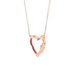Venus heart necklace
