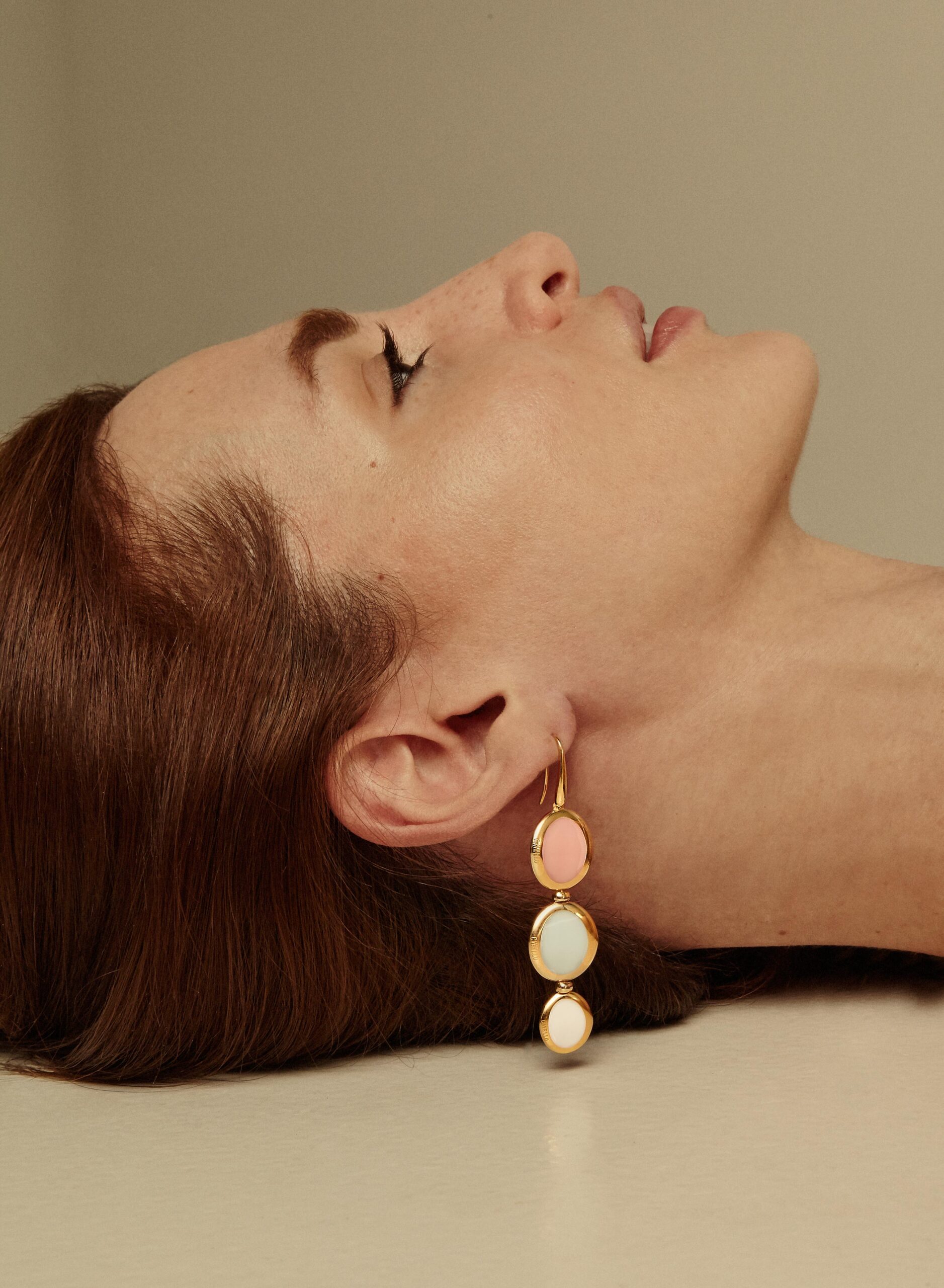 Optical triple earrings - Image 2
